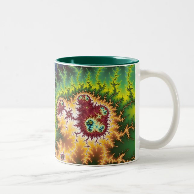 Under The Forest - Fractal Mug (Right)
