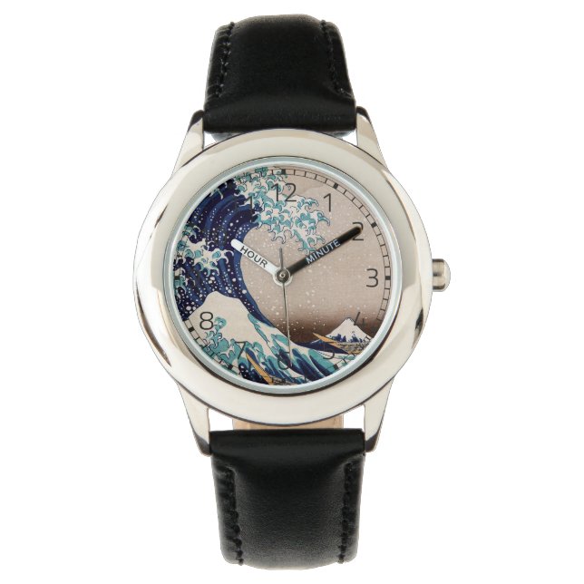 Under the Great Wave off Kanagawa Watch (Front)