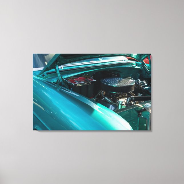 Under The Hood Canvas Print (Front)