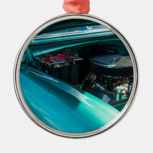 Under The Hood Metal Ornament