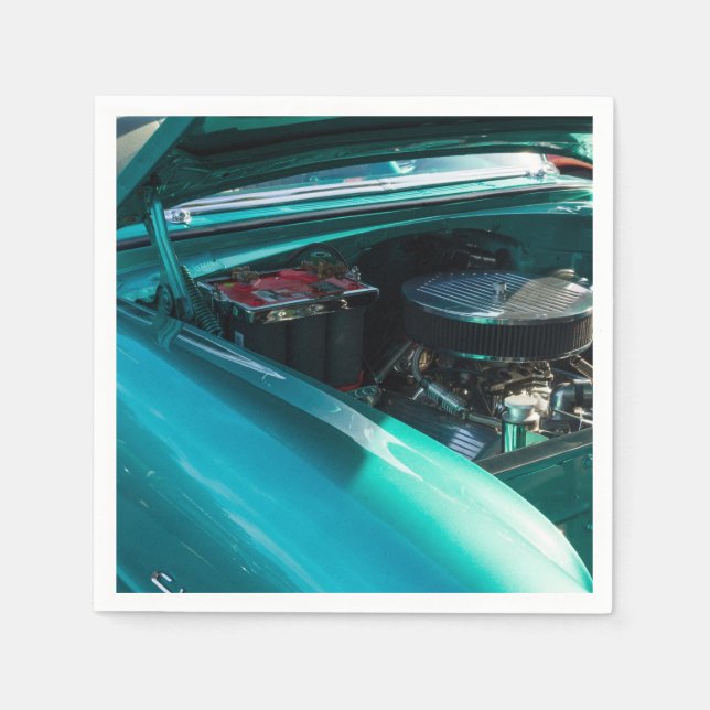 Under The Hood Paper Napkins (Front)