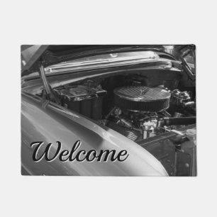 Under The Hood Welcome Doormat