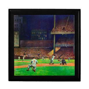Under The Lights by John Falter Keepsake Box