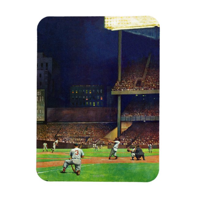 Under The Lights by John Falter Magnet (Vertical)