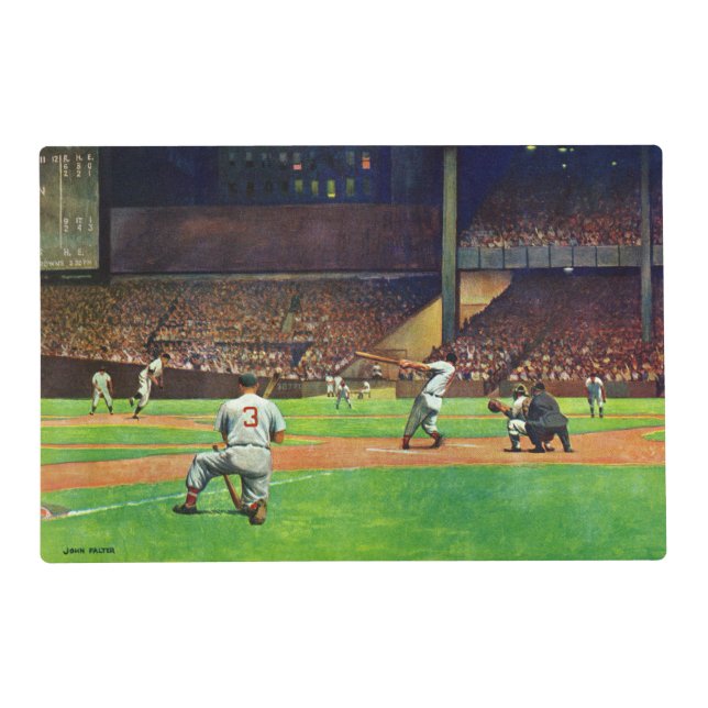 Under The Lights by John Falter Placemat (Front)