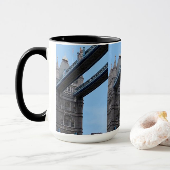 Under The London Bridge Mug (With Donut)