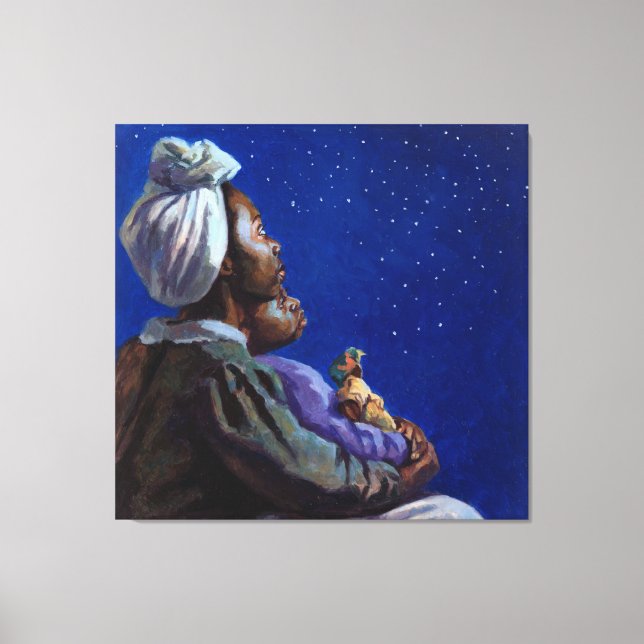 Under the Midnight Blues 2003 Canvas Print (Front)