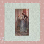 Under The Mistletoe 3 Ring Binder<br><div class="desc">Vintage Painting of Lovers under the Mistletoe</div>