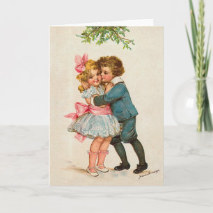 Under the Mistletoe Holiday Card