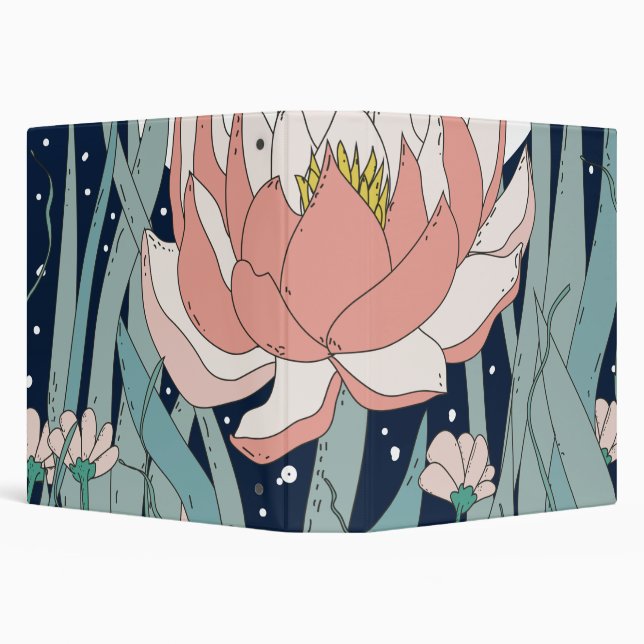 Under the Moon 3 Ring Binder (Background)