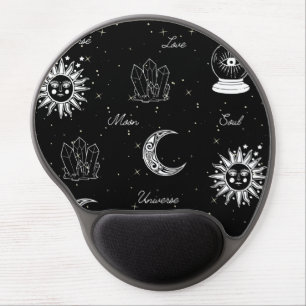Under the Moon Celestial Gel Mouse Pad