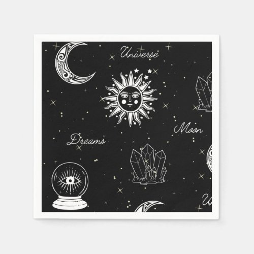 Under the Moon Celestial Napkins