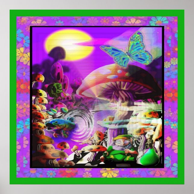 Under the Mushroom Poster (Front)