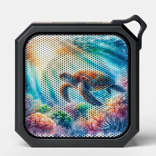 Under the ocean sea turtle bluetooth speaker (Front)