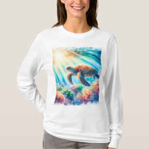 under the ocean sea turtle T-Shirt
