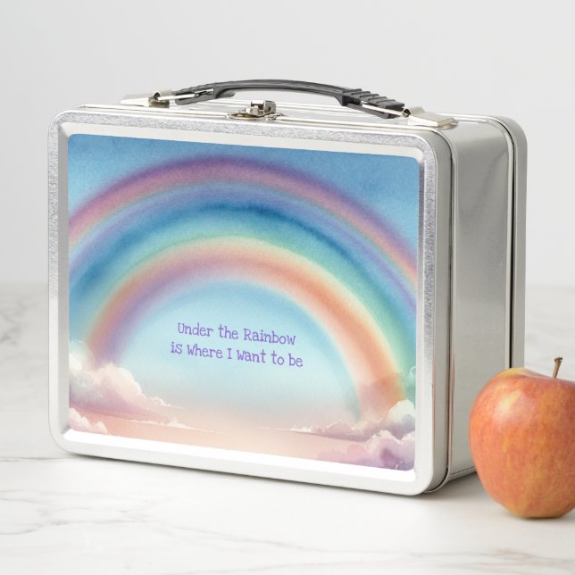 Under the Rainbow Lunchbox (In Situ)
