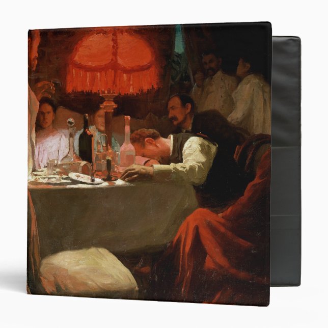 Under the Red Light, c.1910 3 Ring Binder (Front/Inside)
