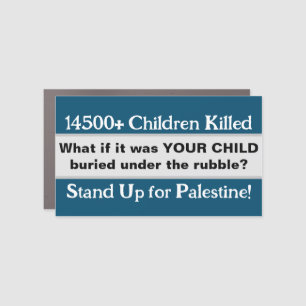 Under the Rubble Headline V2 Car Magnet