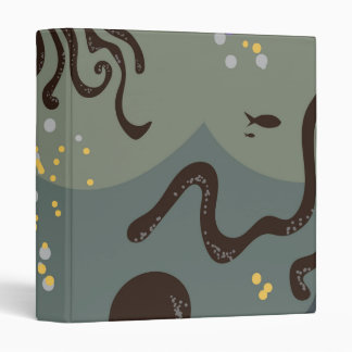 Under The Sea 3 Ring Binder