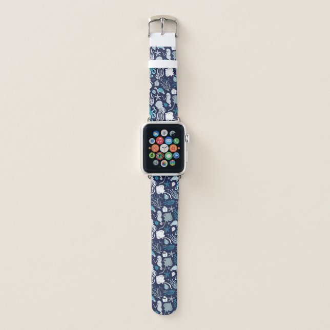 Under the Sea Apple Watch Band (Front)