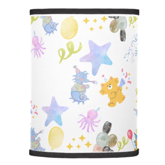 Under The Sea Baby Nursery Lamp Shade (Right)