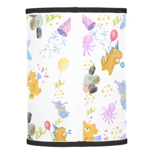 Under The Sea Baby Nursery Lamp Shade (Back)