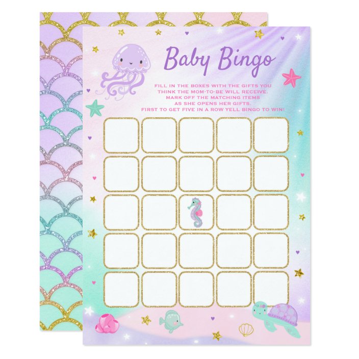 Baby Bingo Items