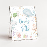 Under The Sea Baby Shower Books and Gifts Poster<br><div class="desc">Make your event special with this Neutral Nautical Baby Shower with our cute and lovely printable Books and Gifts Sign featuring adorable Ocean Baby Shower theme. Download,  personalize,  and create lasting memories with this perfect touch for your joyous celebration!

BS716</div>