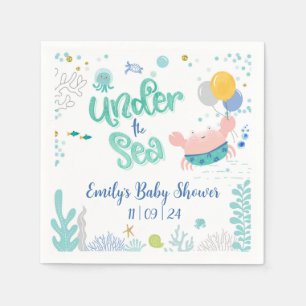 Under The Sea Baby Shower Cocktail Napkins