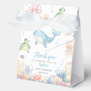 Under the Sea Baby Shower Favor Box