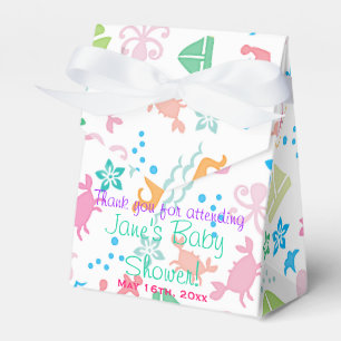 Under The Sea Baby Shower Favor Boxes