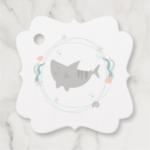 Under The Sea Baby Shower Favor Tags