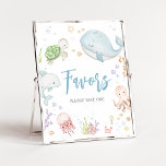 Under The Sea Baby Shower Favors Poster<br><div class="desc">Make your event special with this Neutral Nautical Baby Shower with our cute and lovely printable Favors Sign featuring adorable Ocean Baby Shower theme. Download, personalize, and create lasting memories with this perfect touch for your joyous celebration!
BS716</div>