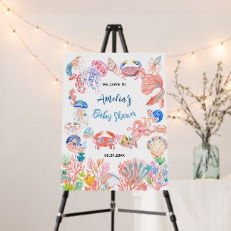 Under the Sea Baby Shower Foam Boards