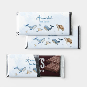 Under the sea Baby Shower Hershey Bar Favors