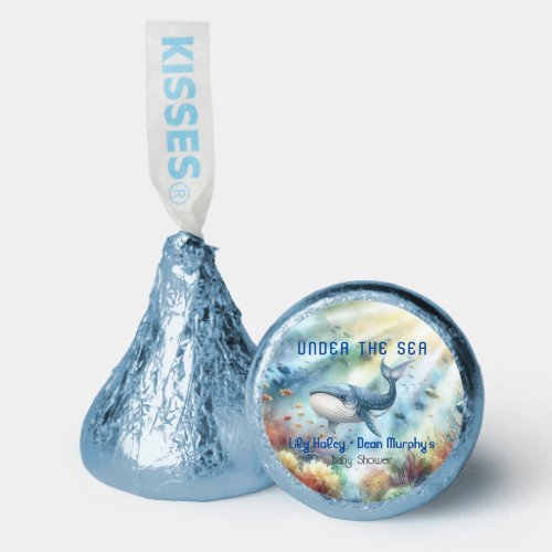 Under the Sea Baby Shower Hersheys Kisses