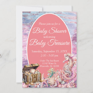 Under The Sea Baby Shower Invitation