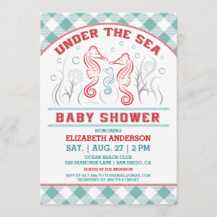 Under the Sea Baby Shower Invitation