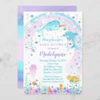 Under the Sea Baby Shower Invitation