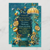 Under the Sea Baby Shower Invitations