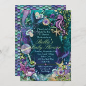 Under the Sea Baby Shower Invitations (Front/Back)