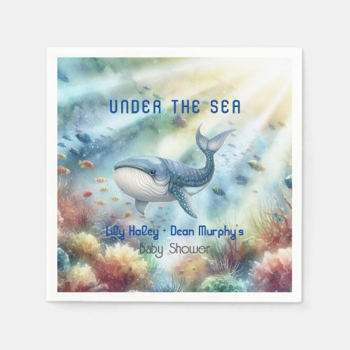Under the Sea Baby Shower Napkins