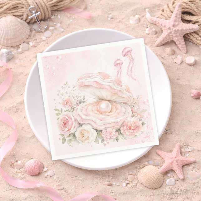 Under the Sea Baby Shower Napkins (Creator Uploaded)