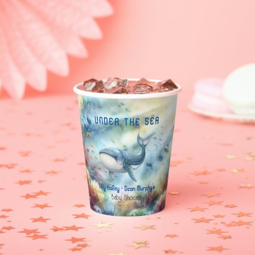 Under the Sea Baby Shower Paper Cups