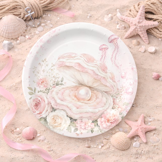 Under the Sea Baby Shower Paper Plates (Creator Uploaded)