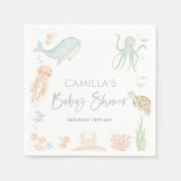 Under The Sea Baby Shower Sea Animal