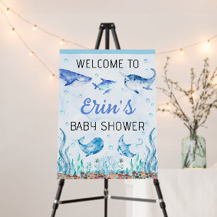 Under the Sea Baby Shower Welcome Sign