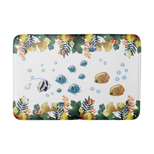 Under The Sea Bath Mat (Front)