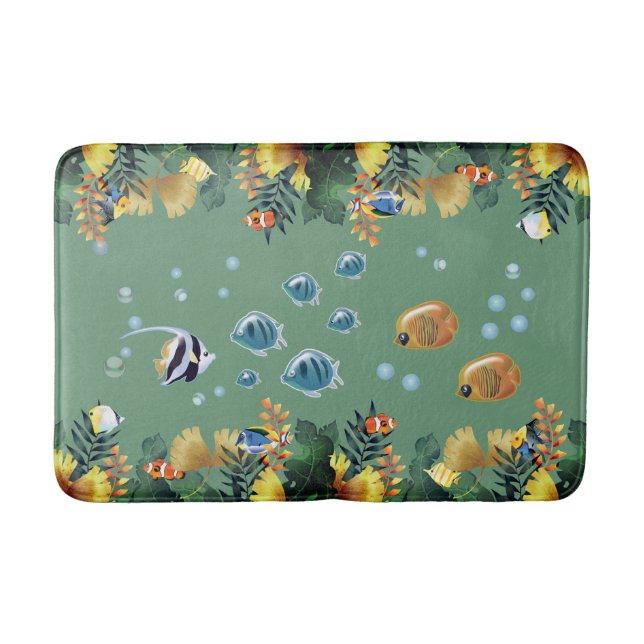 Under The Sea Bath Mat (Front)