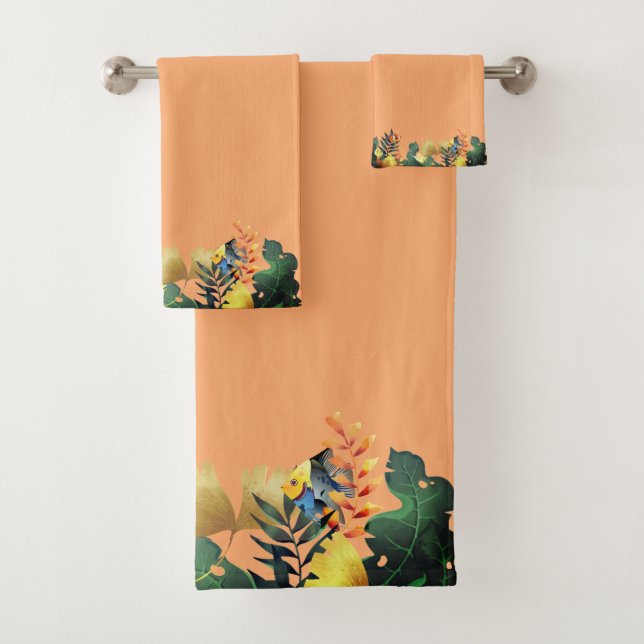 Under The Sea Bath Towel Set (Insitu)